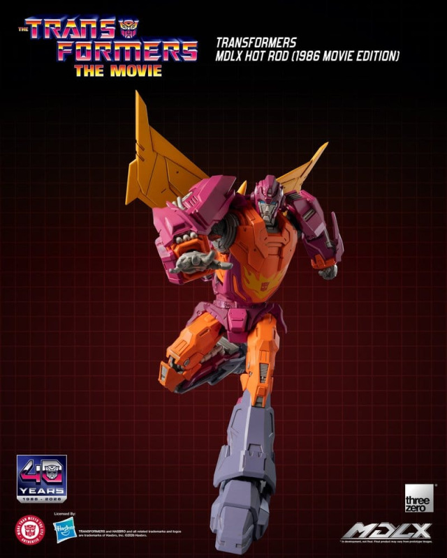Transformers MDLX Action Figure Hot Rod (1986 Movie Edition) 18 cm 7