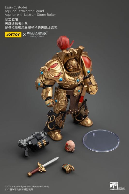 Warhammer The Horus Heresy Action Figure 1/18 Legio Custodes Aquilon Terminator Squad Aquilon with L 6