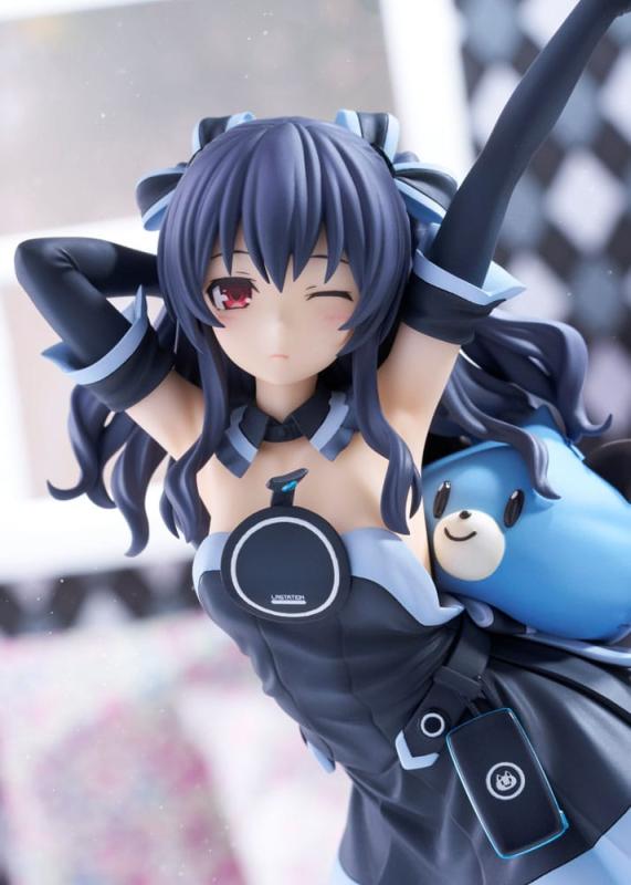 Hyperdimension Neptunia Statue 1/8 Neptunia Uni Wake Up Overseas Edition 20 cm 7