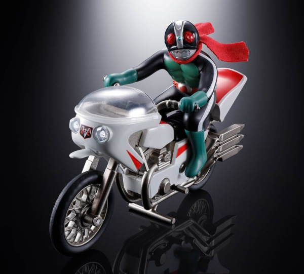 Kamen Rider Chogokin Diecast Action Figure Cyclone (Masked Rider 2) 9 cm 6