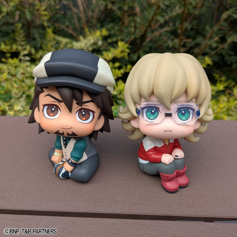 Tiger & Bunny Look Up PVC Statues Kaburagi T Kotetsu & Barnaby Brooks Jr. Set (with gift) 11 cm 4