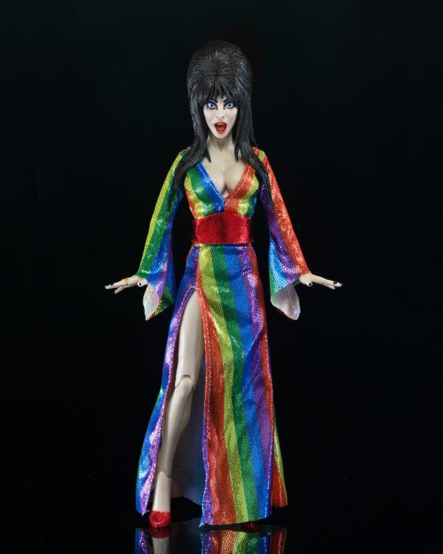 Elvira, Mistress of the Dark Clothed Action Figure Over the Rainbow Elvira 20 cm 7