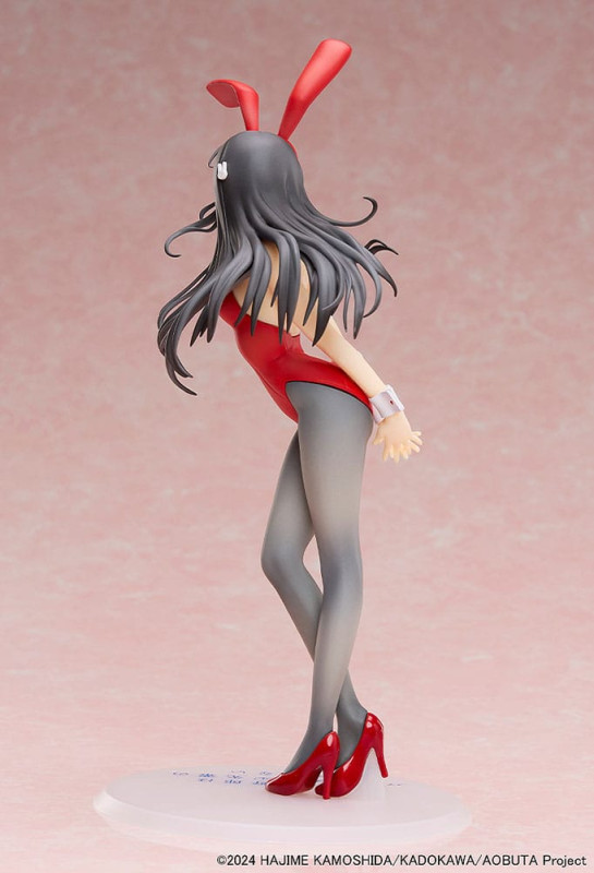 Rascal Does Not Dream of Bunny Girl Senpai Statue 1/7 Mai Sakurajima Red Bunny Girl Ver. 27 cm 4