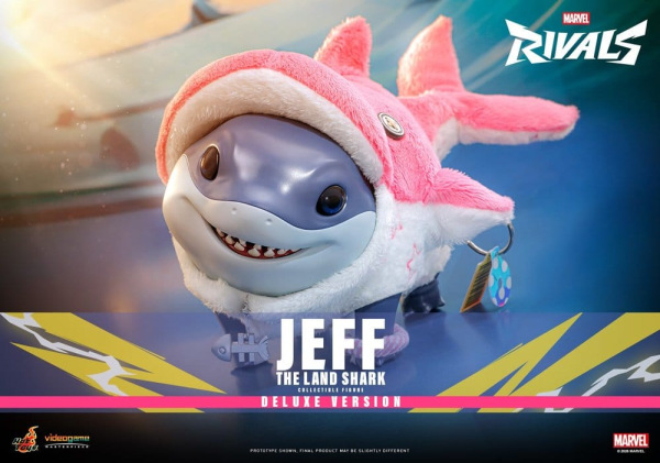 Marvel Rivals Videogame Masterpiece Series Action Figure Jeff the Land Shark (Deluxe Version) 11 cm 1