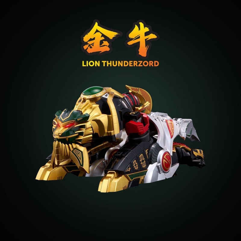 Power Rangers Go! Kuro Kara Combine Action Figure Thunder Megazord 28 cm 2