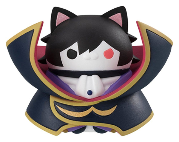 Code Geass: Lelouch of the Rebellion Mega Cat Project Mini Figures Code Genyass 3 cm Blind Box Assor 7
