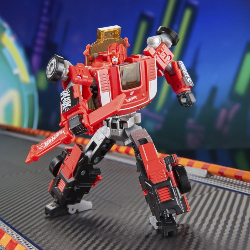 Transformers x Hot Wheels Collaborative Deluxe Class Action Figure GT-Scorcher 13 cm 7