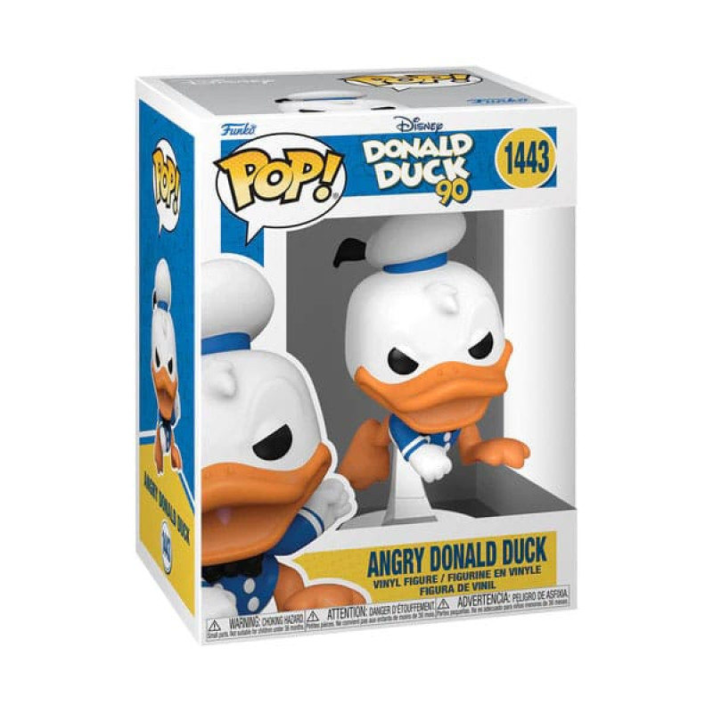 Disney DD 90th Anniversary POP! Disney Vinyl Figure Donald Duck(angry) 9 cm 1