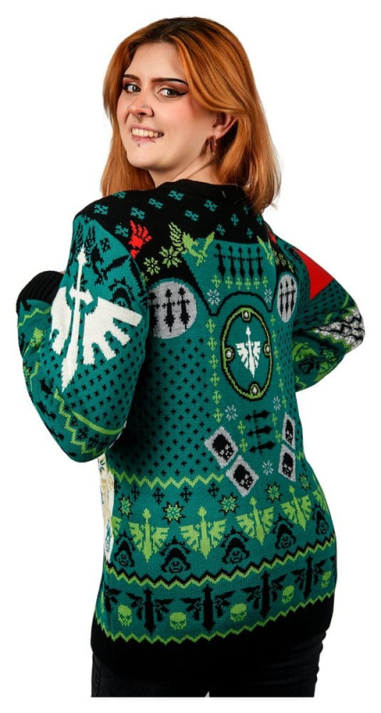 Warhammer 40,000 Christmas Sweater Dark Angels 5