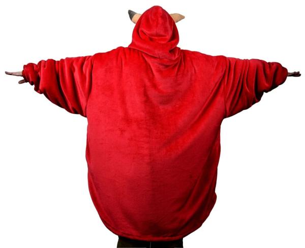 Warhammer 40K Oversized Hoodie Blanket Squig Red 3