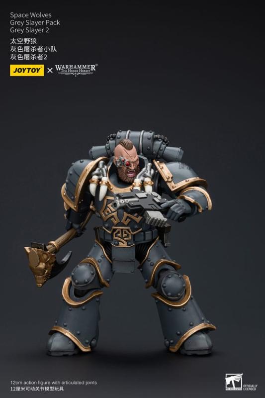 Warhammer The Horus Heresy Action Figure 1/18 Space Wolves Grey Slayer Pack Grey Slayer 2 12 cm