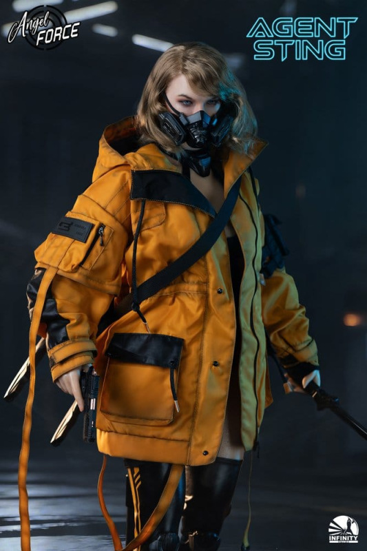 Angel Force Silicone Action Figure 1/3 Agent Sting 70 cm 9