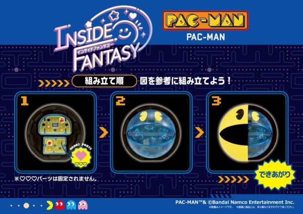 Pac-Man Inside Fantasy Mini Figures 6 cm Blind Box Display (4) 9