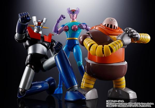 Great Mazinger Z Soul of Chogokin Diecast Action Figures GX-108 Rhein & GX-11R Dianan A Set 17 cm 14