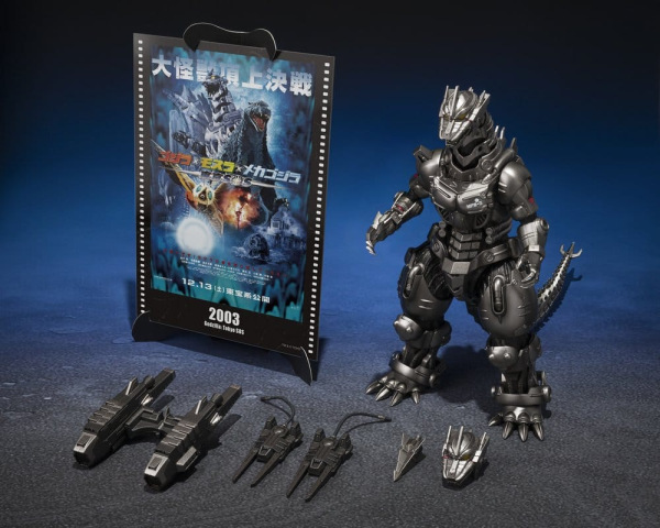 Godzilla: Tokyo S.O.S. S.H.MonsterArts Diecast Action Figure Kiryu (Heavily Armed Type / High Mobili 3