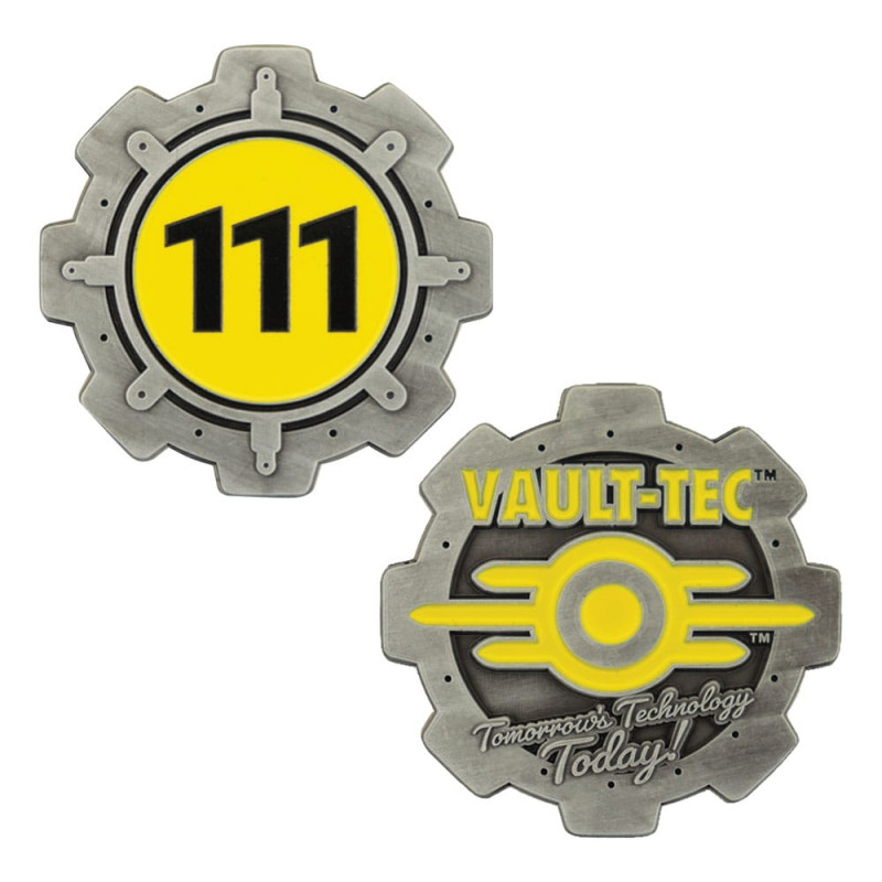Fallout Collectable Coin Vault 111 Door Limited Edition 1