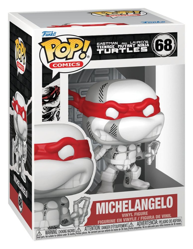 Teenage Mutant Ninja Turtles POP! Vinyl Figure Michelangelo 9 cm 1