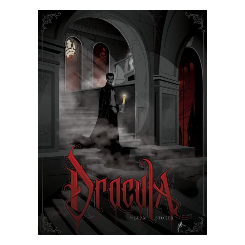 Dracula: Dracula by Mike Mahle 46 x 61 cm Art Print - Sideshow Collectibles