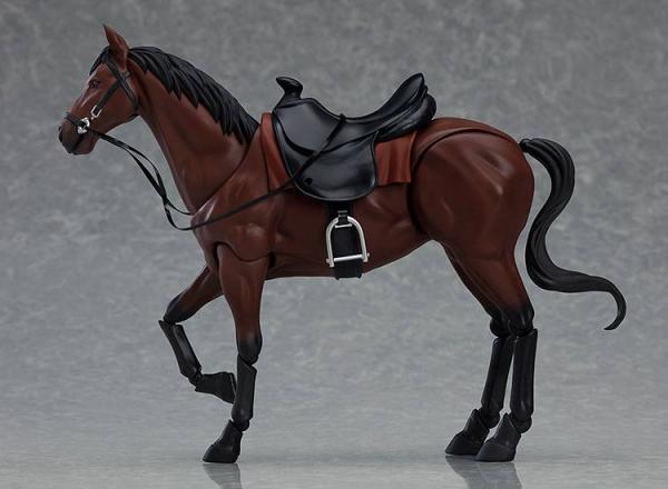 Original Character Figma Action Figure Horse ver. 2 (Chestnut) 19 cm