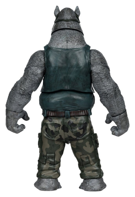 Teenage Mutant Ninja Turtles Page Punchers Action Figure Rocksteady 17 cm 5
