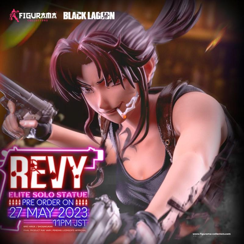 Black Lagoon Elite Exclusive Statue 1/4 Revy 53 cm 3