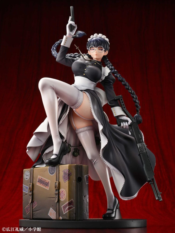 Black Lagoon PVC Statue 1/7 Roberta The Maid of Nightmares Ver. 29 cm 8
