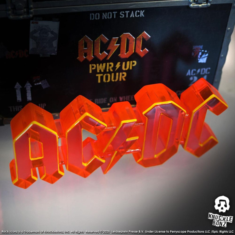 AC/DC Rock Ikonz On Tour Statue PWR UP Tour Road Case 1