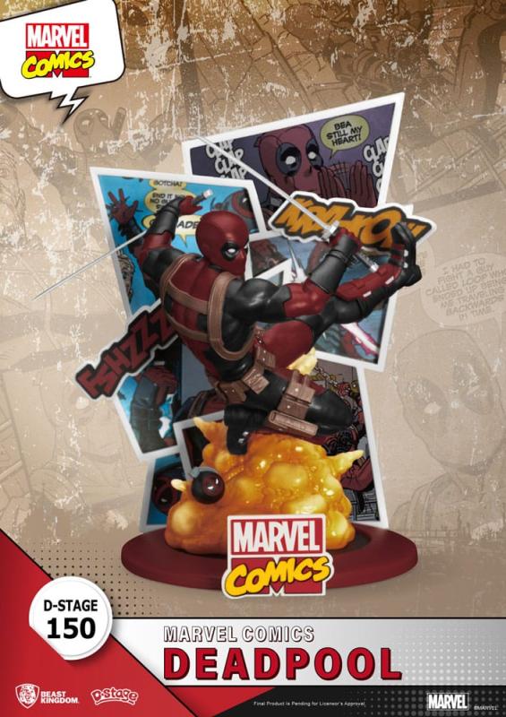 Marvel: Deadpool 16 cm D-Stage PVC Diorama - Beast Kingdom Toys