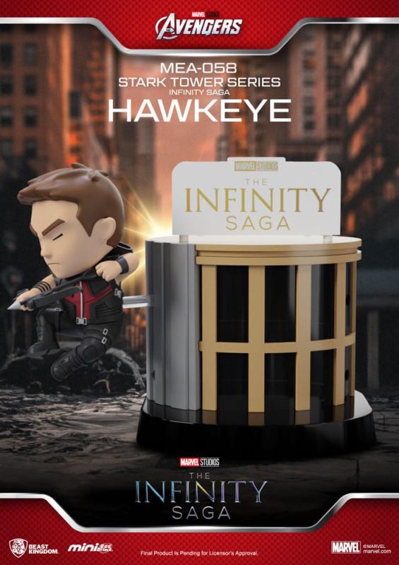 Marvel Mini Egg Attack Figures 12 cm The Infinity Saga Stark Tower Series Assortment (6)