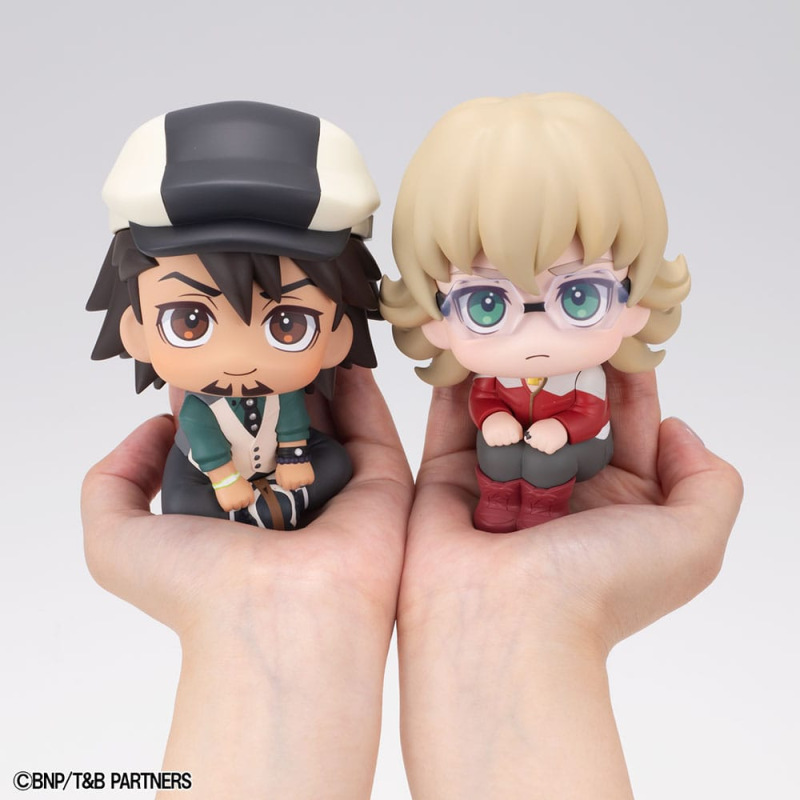 Tiger & Bunny Look Up PVC Statues Kaburagi T Kotetsu & Barnaby Brooks Jr. Set (with gift) 11 cm 1