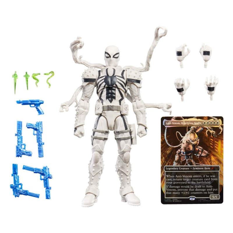Marvel Legends Magic: The Gathering Action Figure Agent Anti-Venom (plus Exclusive Foil Card) 15 cm 11