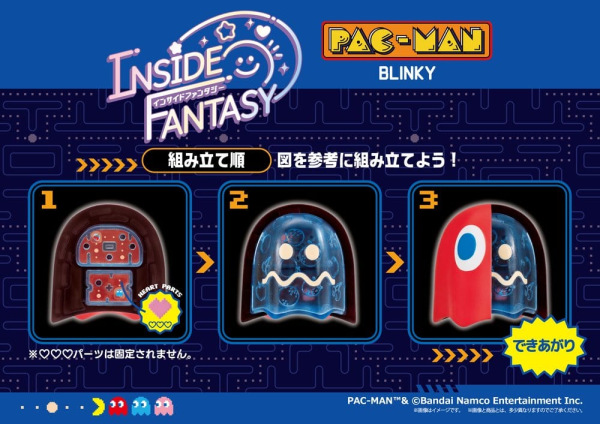 Pac-Man Inside Fantasy Mini Figures 6 cm Blind Box Display (4) 10