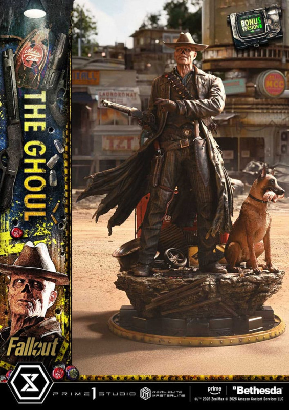 Fallout (TV Series) Real Elite Masterline Series Statue 1/4 The Ghoul DX Bonus Version 64 cm 4