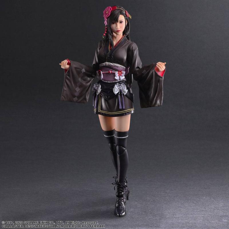 Final Fantasy VII Remake Play Arts Kai Action Figure Tifa Lockhart Exotic Dress Ver. 25 cm 1