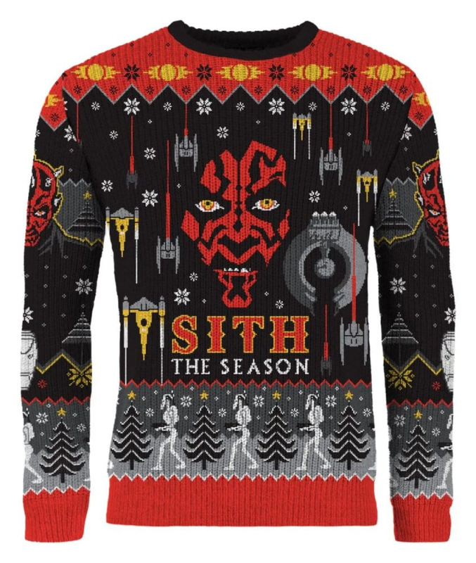 Star Wars Christmas Sweater Sith Size S 6