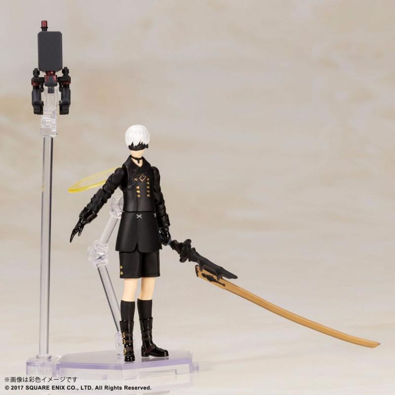 NieR Automata Action Figures Plastic Model Kit 2B & 9S 7 cm