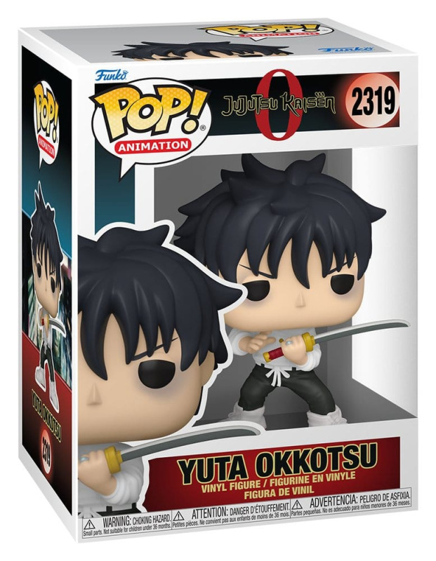 Jujutsu Kaisen POP! Animation Vinyl Figures Yuta 9 cm 1