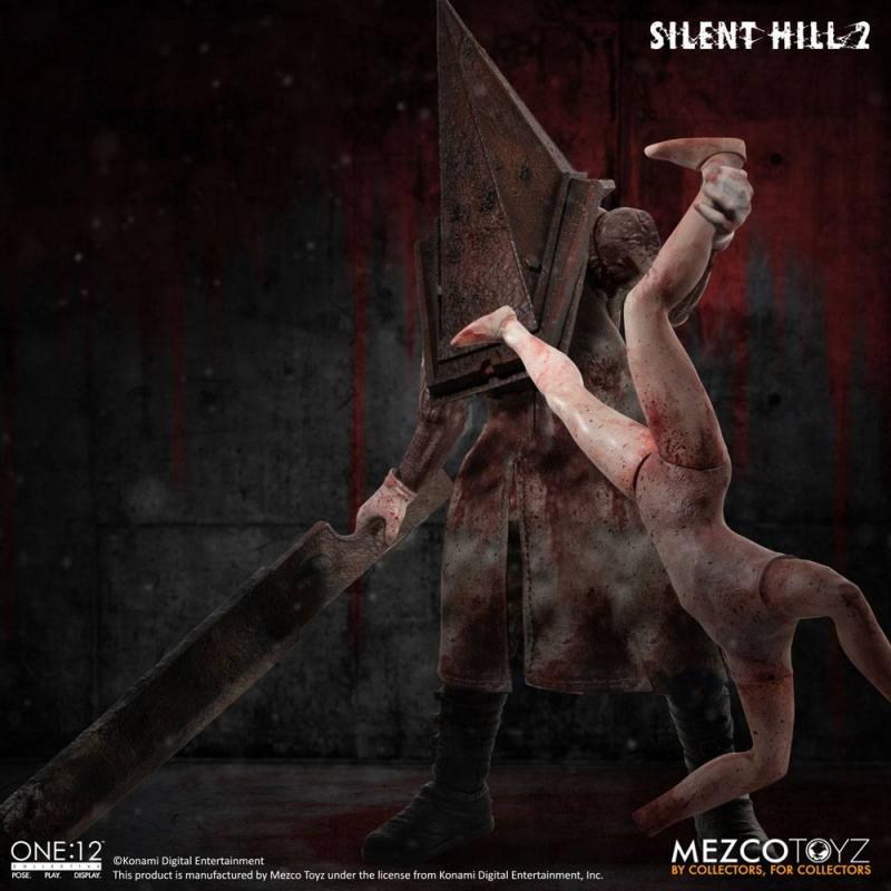 Silent Hill 2: Red Pyramid Thing 1/12 Action Figure - Mezco Toys