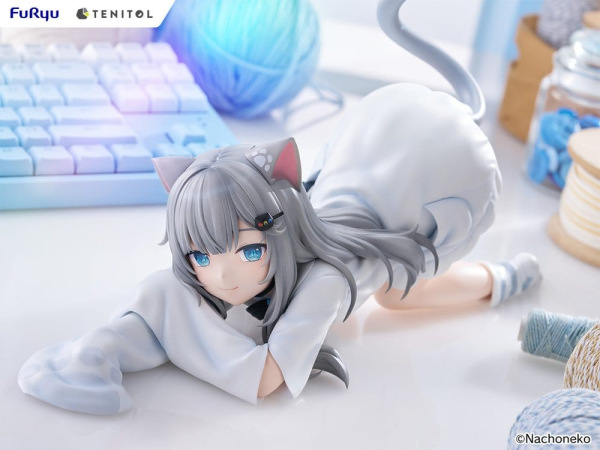 Virtual Youtuber Tenitol Big Noodle Stopper PVC Figure Nachoneko 18 cm 10