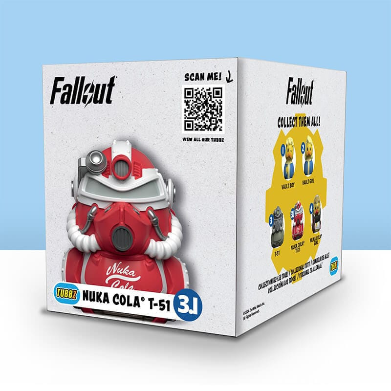 Fallout Tubbz PVC Figure Nuka Cola T-51 Boxed Edition 10 cm 2