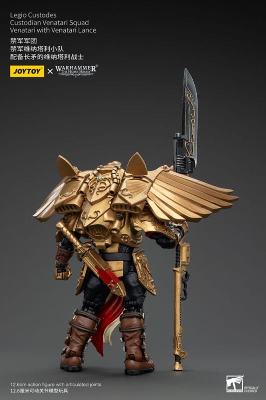 Warhammer The Horus Heresy Action Figure 1/18 Legio Custodes Custodian Venatari Squad Venatari with 2