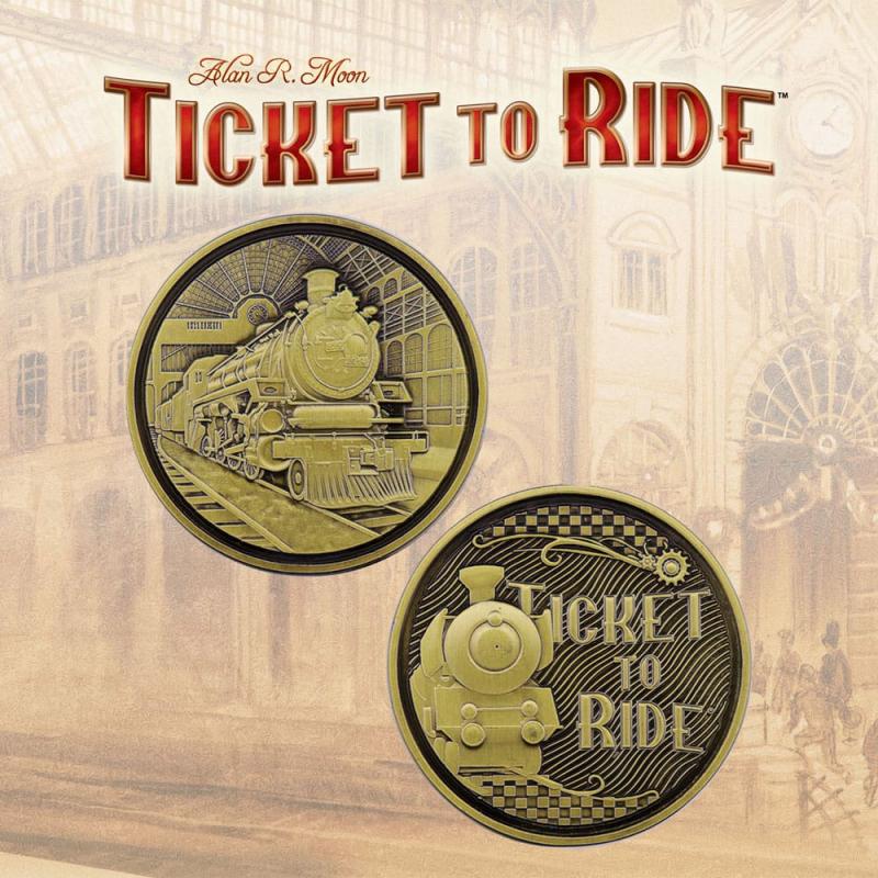 Ticket to Ride Collectable Coin Train Limited Edition