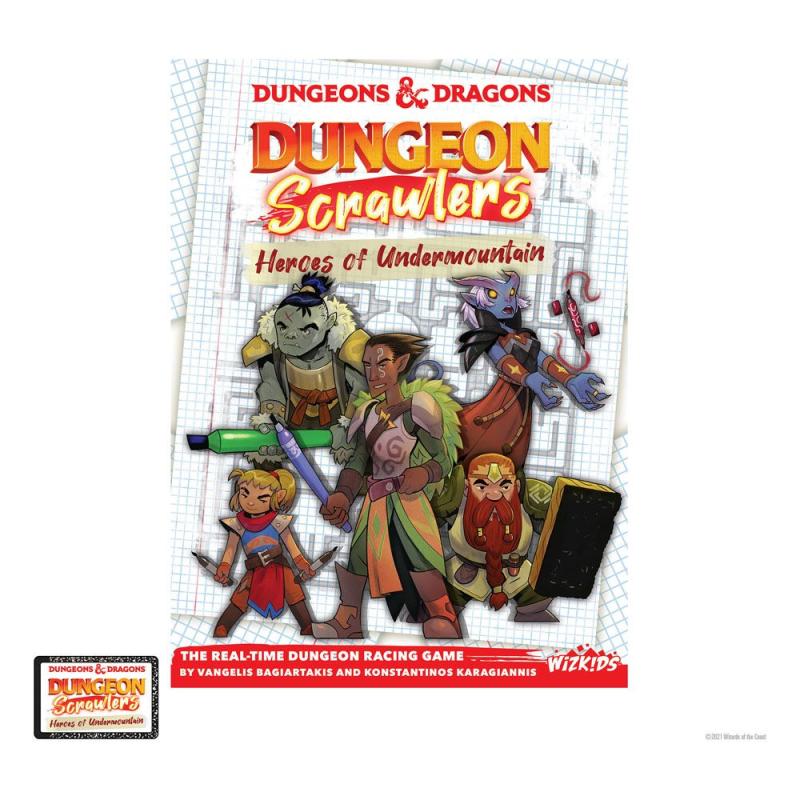 D&D Dungeon Scrawlers: Heroes of Undermountain Board Game *English Version*