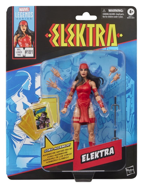 Elektra Marvel Legends Action Figure Elektra 15 cm 10