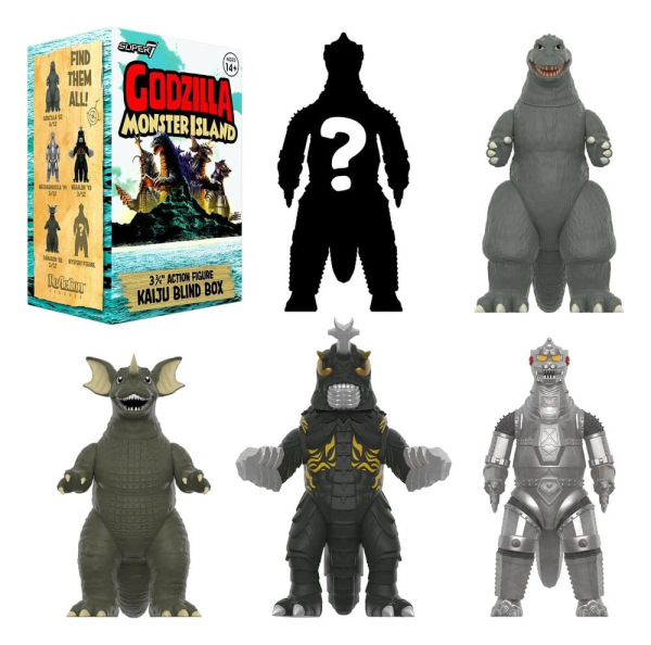Godzilla Toho (Monster Island) Action Figure Blind Box Wave 7 Display (12) 2