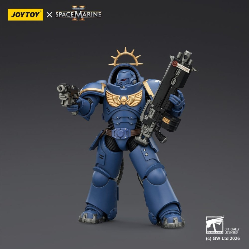 Warhammer 40,000 Action Figure Game Edition Ultramarines Heavy Intercessor 13 cm 4