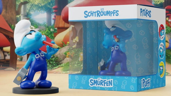The Smurfs Statue Handy Smurf 11 cm 3