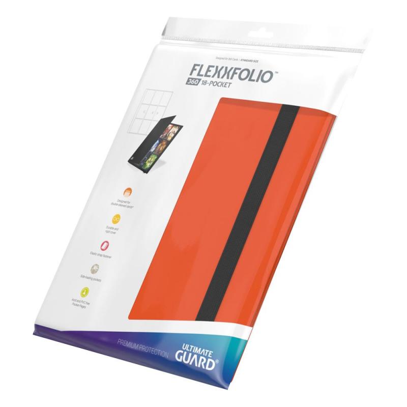 Ultimate Guard Flexxfolio 360 - 18-Pocket Orange