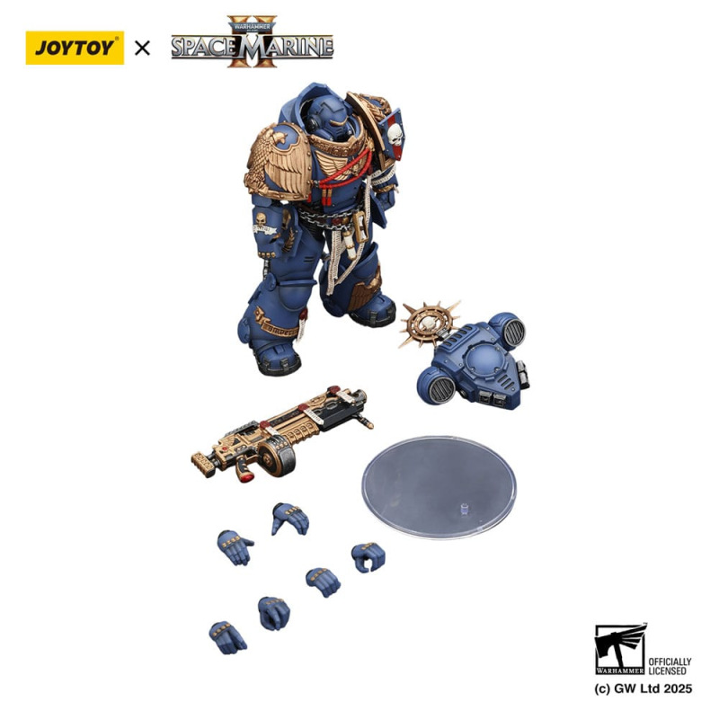 Warhammer 40,000: Space Marine 2 Action Figure Ultramarines Heavy Relic Primus Armor with Heavy Reli 9