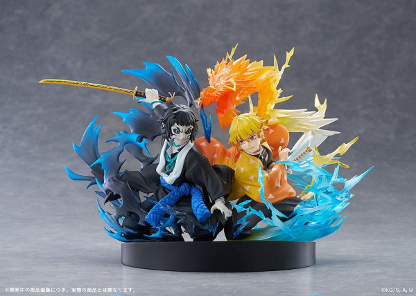 Demon Slayer: Kimetsu no Yaiba PVC Statue Zenitsu Agatsuma & Kaigaku 15 cm 1